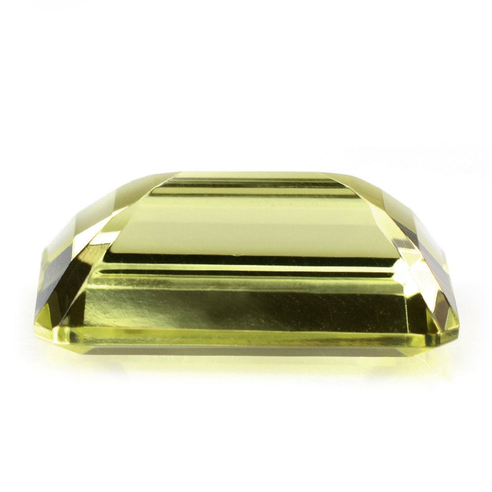 LEMON QUARTZ CUT OCTAGON (GREEN GOLD) 16X10MM 7.99 Cts.