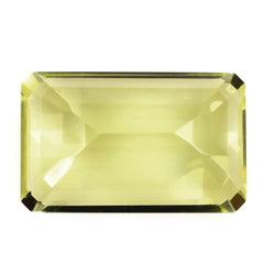 LEMON QUARTZ CUT OCTAGON (GREEN GOLD) 16X10MM 7.99 Cts.