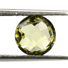 LEMON QUARTZ BRIOLETTE ROUND 8MM 1.65 Cts.