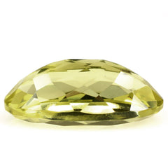 LEMON QUARTZ CUT OVAL (GREEN GOLD) 22X12.50MM 14.80 Cts.