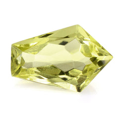 LEMON QUARTZ CUT FANCY (GREEN GOLD) 12X8MM 3.10 Cts.