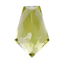 LEMON QUARTZ CUT FANCY (GREEN GOLD) 12X8MM 3.10 Cts.