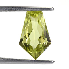 LEMON QUARTZ CUT FANCY (GREEN GOLD) 12X8MM 3.10 Cts.