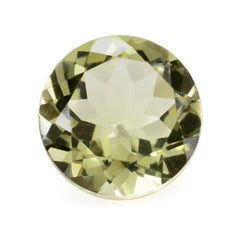 LEMON QUARTZ CUT ROUND (GREEN GOLD) 8MM 1.73 Cts.