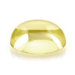 LEMON QUARTZ OVAL CAB (GREEN GOLD) 10X8MM 2.85 Cts.