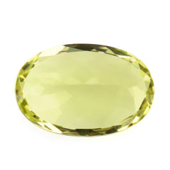 LEMON QUARTZ CUT OVAL (GREEN GOLD) 12X8MM 3.10 Cts.
