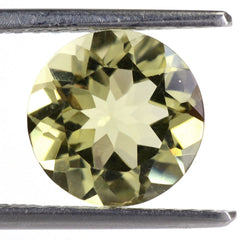 LEMON QUARTZ CUT ROUND (GREEN GOLD) 10MM 3.17 Cts.