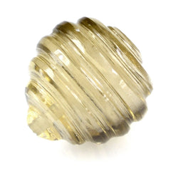 LEMON QUARTZ BEYBLADES (HALF DRILL) (GREEN GOLD) 12MM 10.51 Cts.