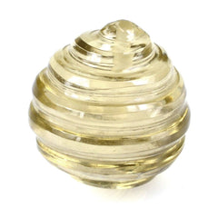 LEMON QUARTZ BEYBLADES (HALF DRILL) (GREEN GOLD) 12MM 10.51 Cts.