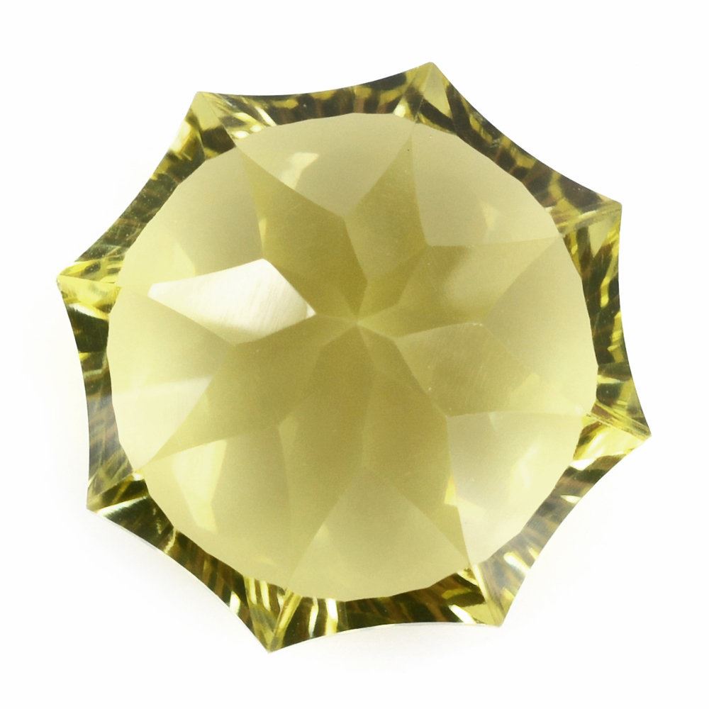 LEMON QUARTZ NINETY CUT ROUN 15.00MM 11.29 Cts.