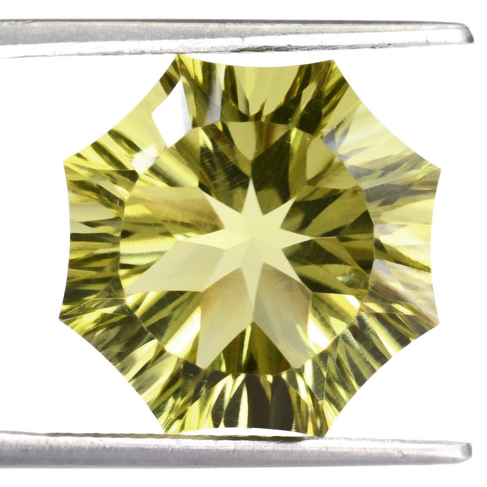 LEMON QUARTZ NINETY CUT ROUN 15.00MM 11.29 Cts.