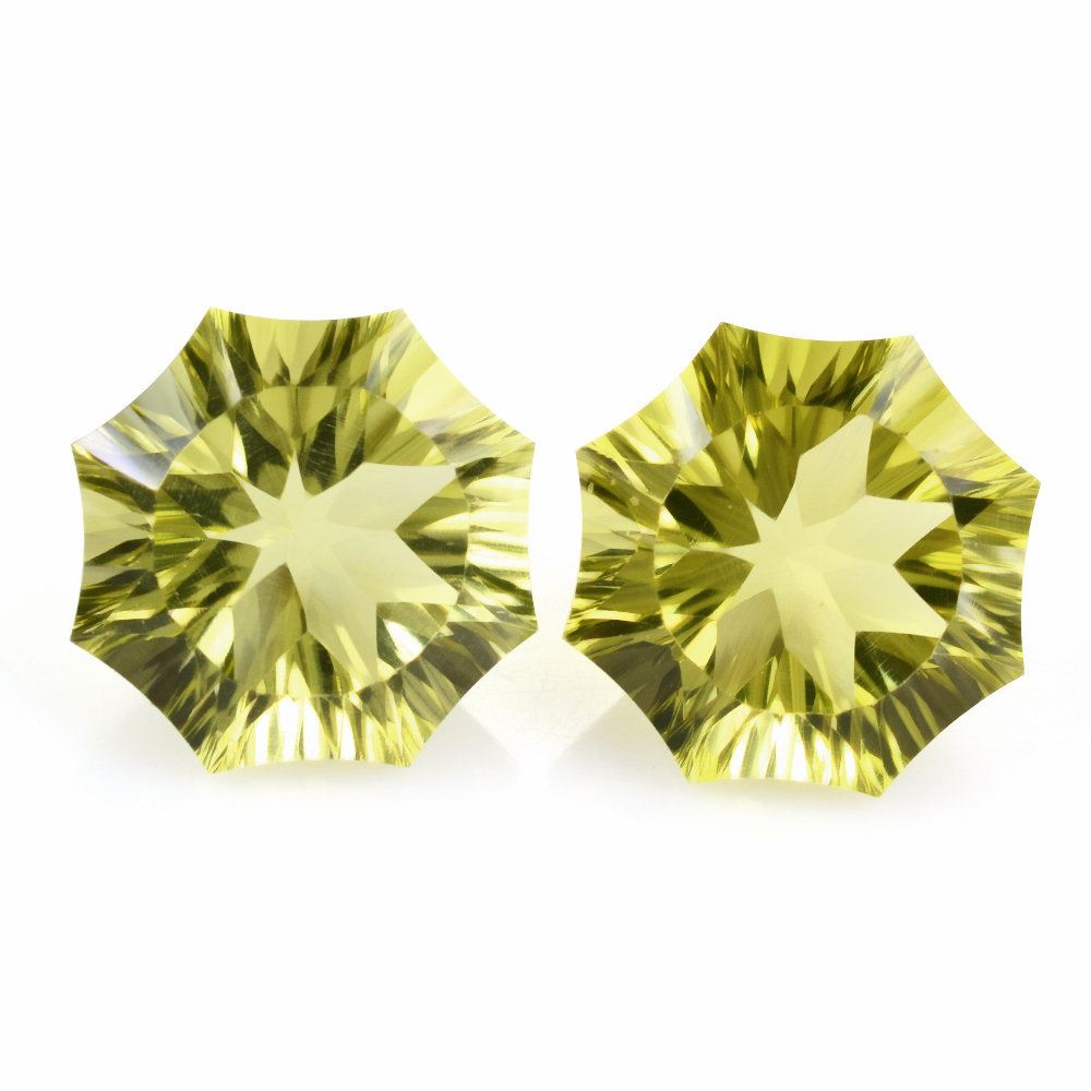 LEMON QUARTZ NINETY CUT ROUN 15.00MM 11.29 Cts.
