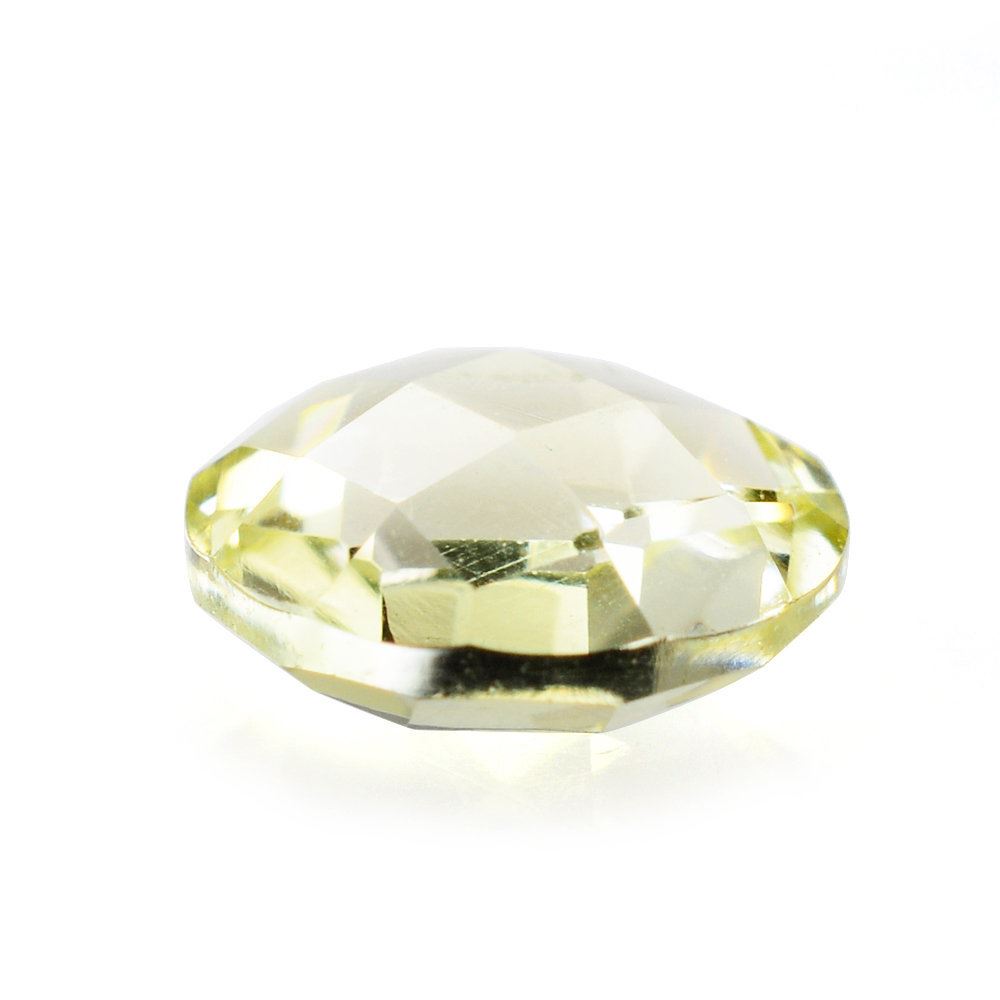 LEMON QUARTZ BRIOLETTE ROUND 8MM 3.15 Cts.