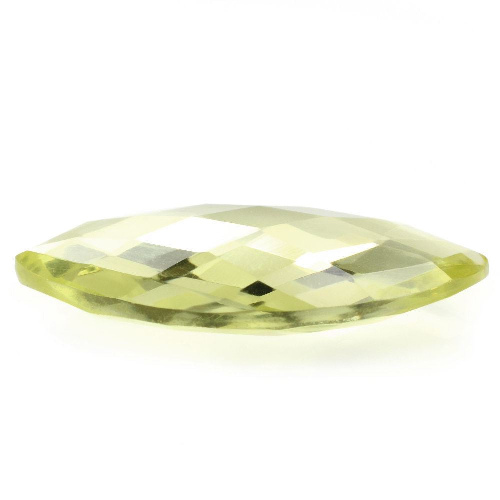 LEMON QUARTZ BRIOLETTE MARQUISE 20X12MM 6.00 Cts.