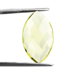 LEMON QUARTZ BRIOLETTE MARQUISE 20X12MM 6.00 Cts.
