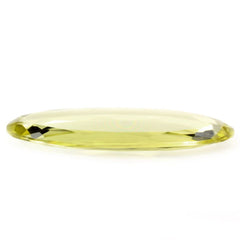 LEMON QUARTZ BOTH SIDE TABLE CUT OVAL 35X13MM 13.60 Cts.