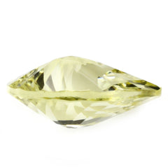 LEMON QUARTZ CONCAVE BRIOLETTE PEAR 16X12MM 6.40 Cts.