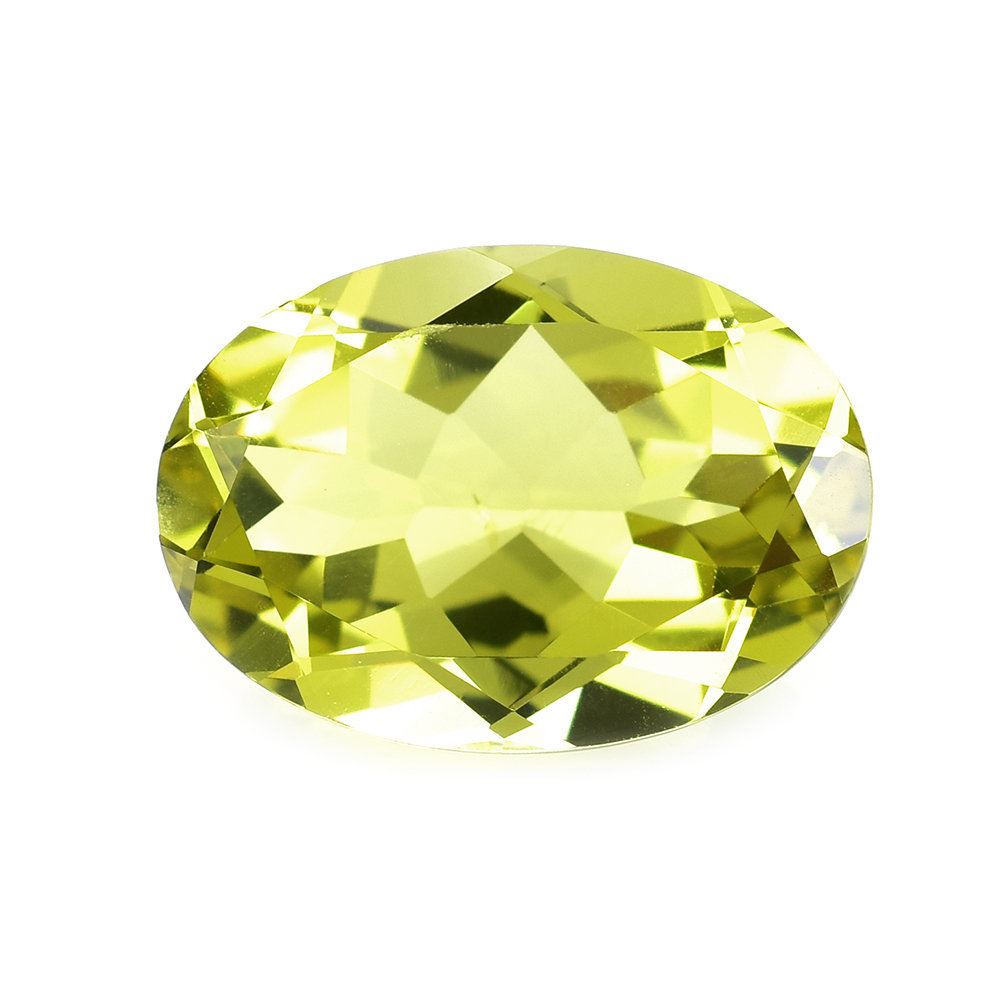 LEMON QUARTZ CUT OVAL (SI) 14X10MM 5.30 Cts.