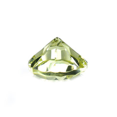 LEMON QUARTZ CONCAVE CUT ROUND 9X9MM 2.45 Cts.