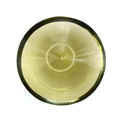 LEMON QUARTZ SPIRAL CUT ROUND 15MM 10.91 Cts.