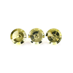 LEMON QUARTZ SPIRAL CUT ROUND 15MM 10.91 Cts.