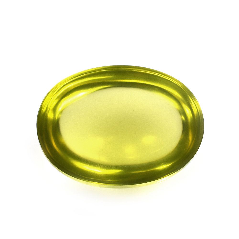 LEMON QUARTZ PLAIN OVAL CAB 20X15MM 20.20 Cts.