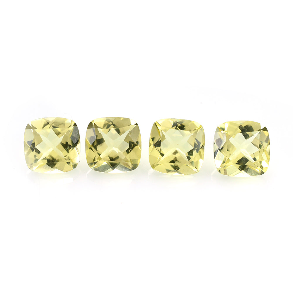 LEMON QUARTZ CUT CUSHION 8.00MM 2.02 Cts.