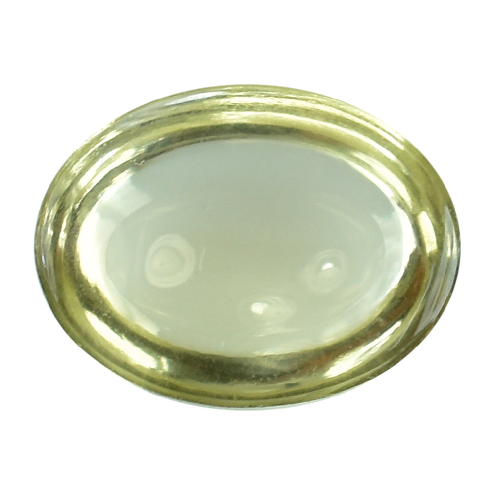 LEMON QUARTZ OVAL CAB 9X7MM 2.11 Cts.