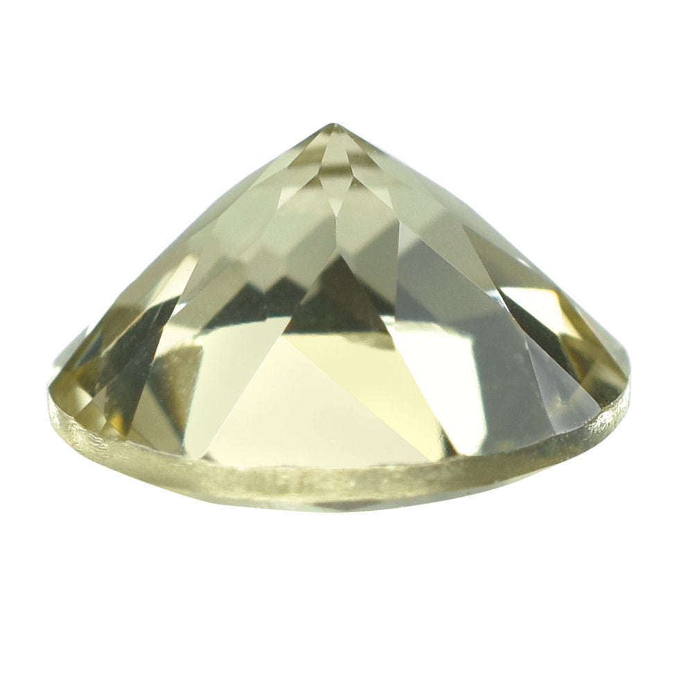 LEMON QUARTZ CUT ROUND 10.00MM 3.16 Cts.