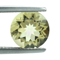 LEMON QUARTZ CUT ROUND 10.00MM 3.16 Cts.