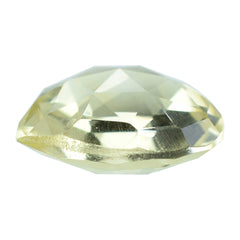 LEMON QUARTZ ROSE CUT BRIOLETTE PEAR 12.00MM 4.90 Cts.