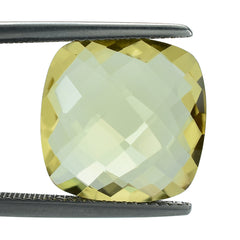 LEMON QUARTZ BRIOLETTE CUSHION 14.00MM 7.95 Cts.