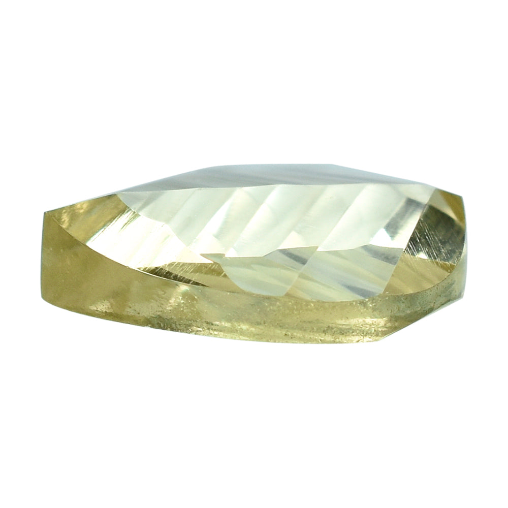 LEMON QUARTZ CONCAVE LEAF 11X9MM 2.16CTS.