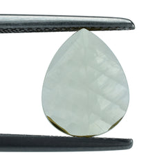 LEMON QUARTZ CONCAVE LEAF 11X9MM 2.16CTS.