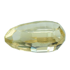 LEMON QUARTZ CONCAVE PLATE 14X10MM 5.50CTS.