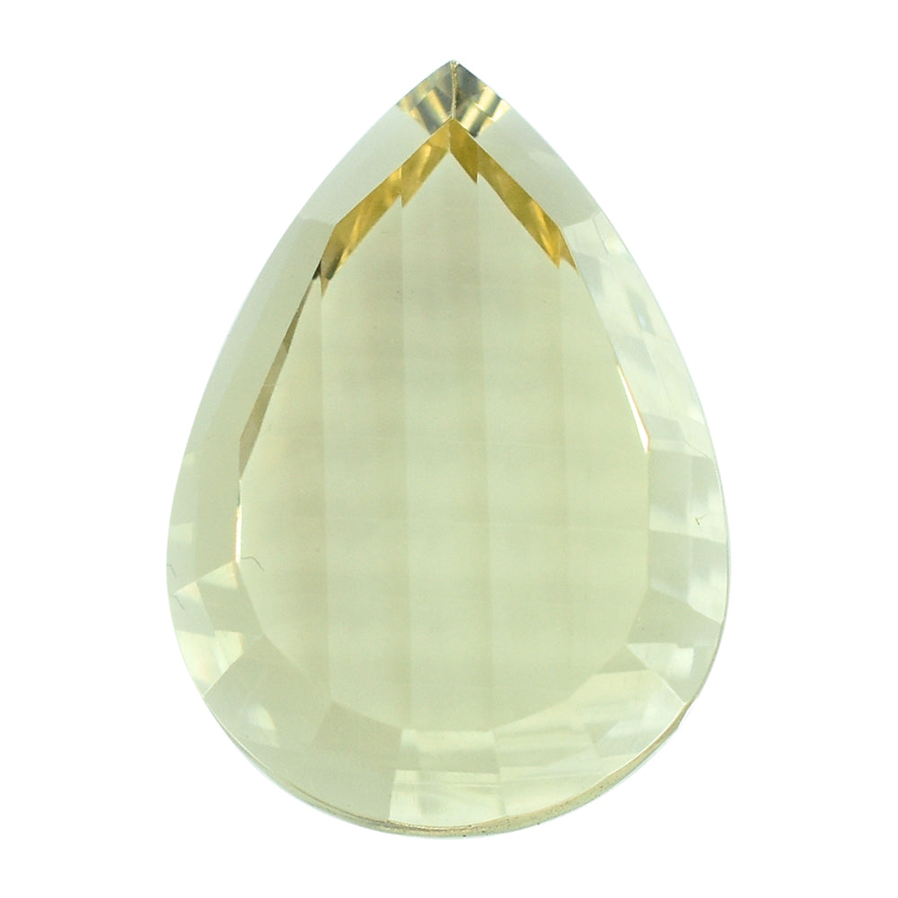LEMON QUARTZ CONCAVE PLATE 14X10MM 5.50CTS.