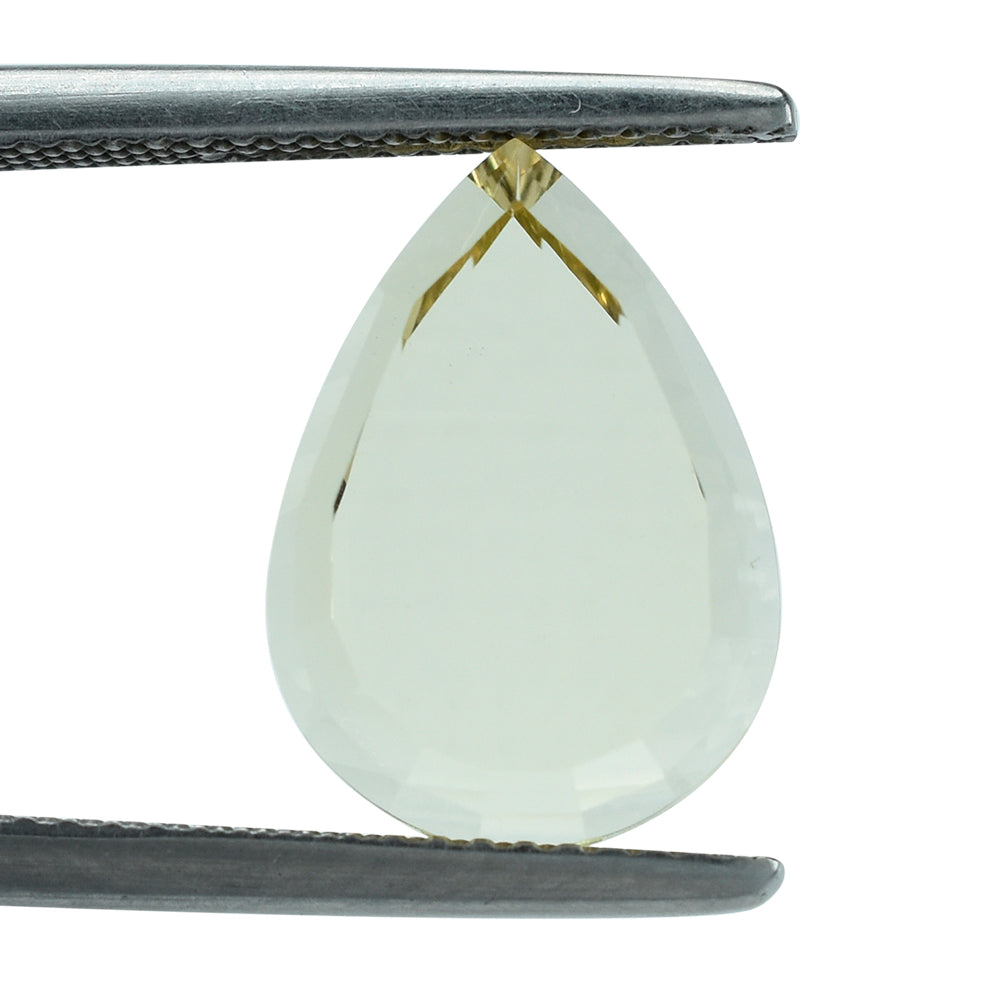 LEMON QUARTZ CONCAVE PLATE 14X10MM 5.50CTS.