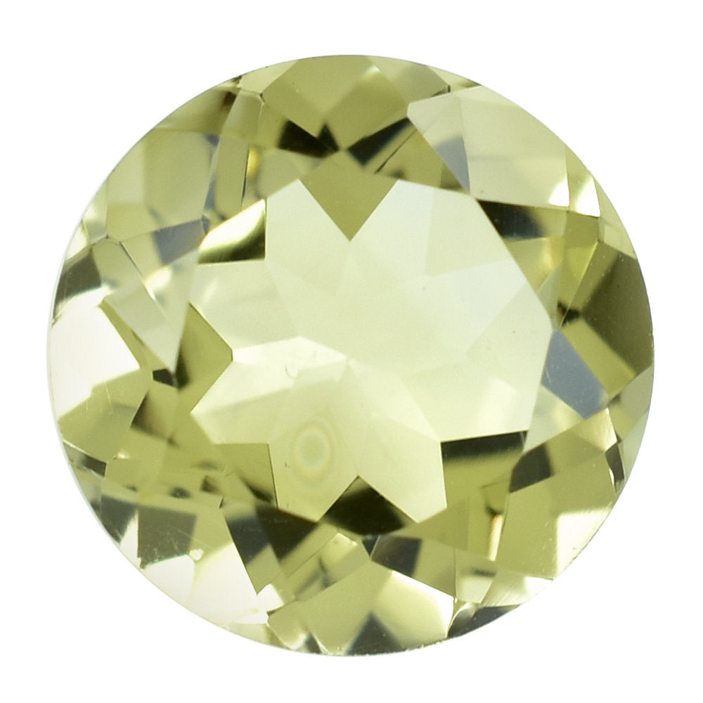 LEMON QUARTZ CUT ROUND 11MM 4.53CTS.