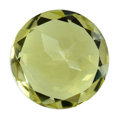 LEMON QUARTZ CUT ROUND 11MM 4.53CTS.