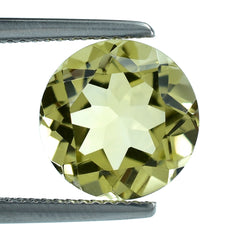 LEMON QUARTZ CUT ROUND 11MM 4.53CTS.
