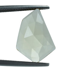 LEMON QUARTZ ROSE CUT FANCY CAB 19.50X13.50MM 6.18CTS.
