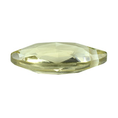 LEMON QUARTZ ROSE CUT BRIOLETTE MARQUISE (FULL DRILL) 16X8MM 4.06 Cts.
