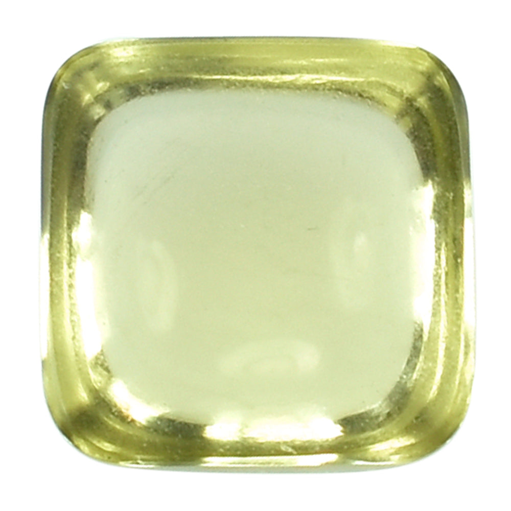 LEMON QUARTZ SQUARE CAB 7.50MM 2.42CTS.