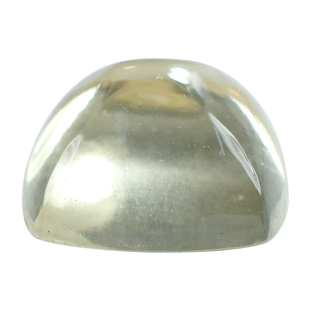 LEMON QUARTZ PYRAMID SQUARE CAB 10MM 4.16CTS.
