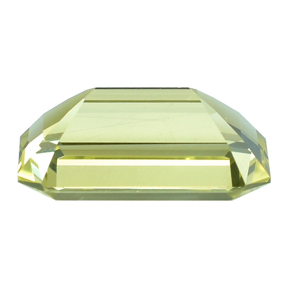 LEMON QUARTZ CUT OCTAGON 15X10MM 6.65CTS.