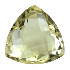 LEMON QUARTZ BRIOLETTE TRILLION 15MM 9.79CTS.