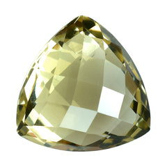 LEMON QUARTZ BRIOLETTE TRILLION 15MM 11.51CTS.