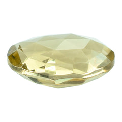 LEMON QUARTZ ROSE CUT BRIOLETTE FANCY SHAPE 12X9MM 3.97CTS.