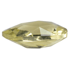 LEMON QUARTZ ROSE CUT BRIOLETTE FANCY SHAPE 12X9MM 3.11CTS.