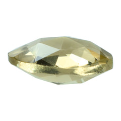 LEMON QUARTZ ROSE CUT BRIOLETTE FANCY SHAPE 11.50X9.50MM 3.26CTS.